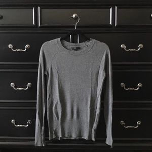 Mossimo light knit grey sweater